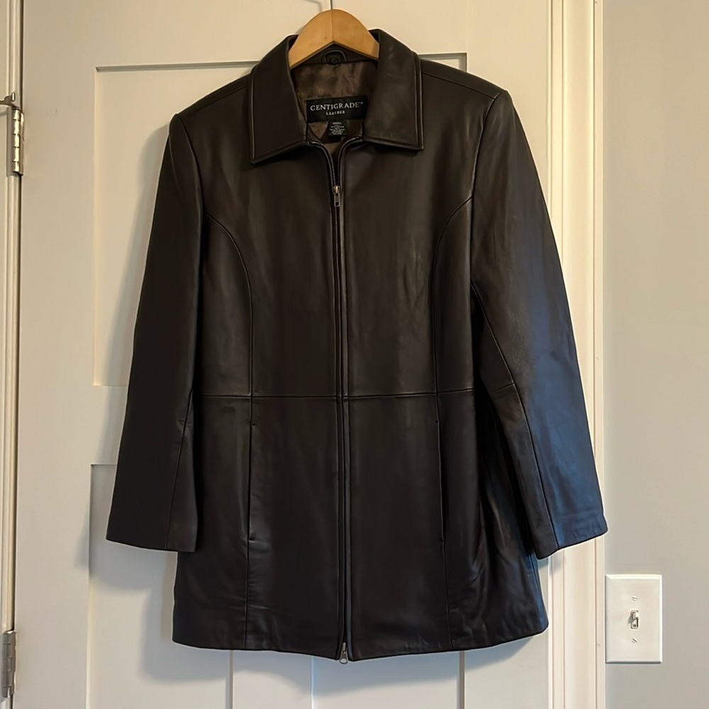 CENTIGRADE Leather jacket